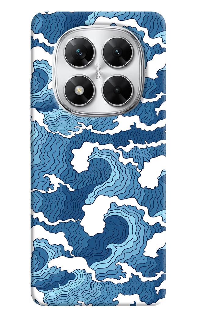 Blue Waves Poco X7 5G Back Cover