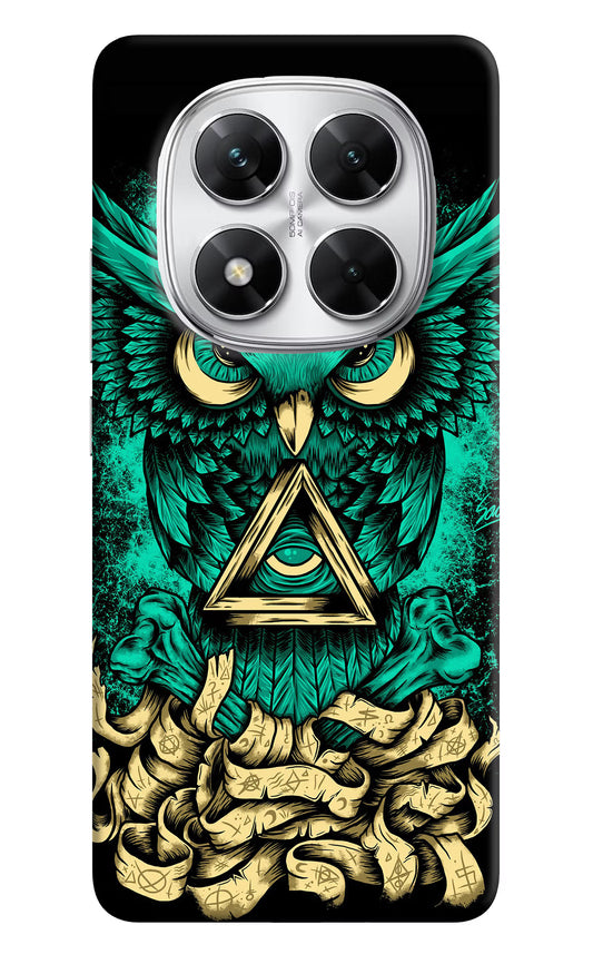 Green Owl Poco X7 5G Back Cover