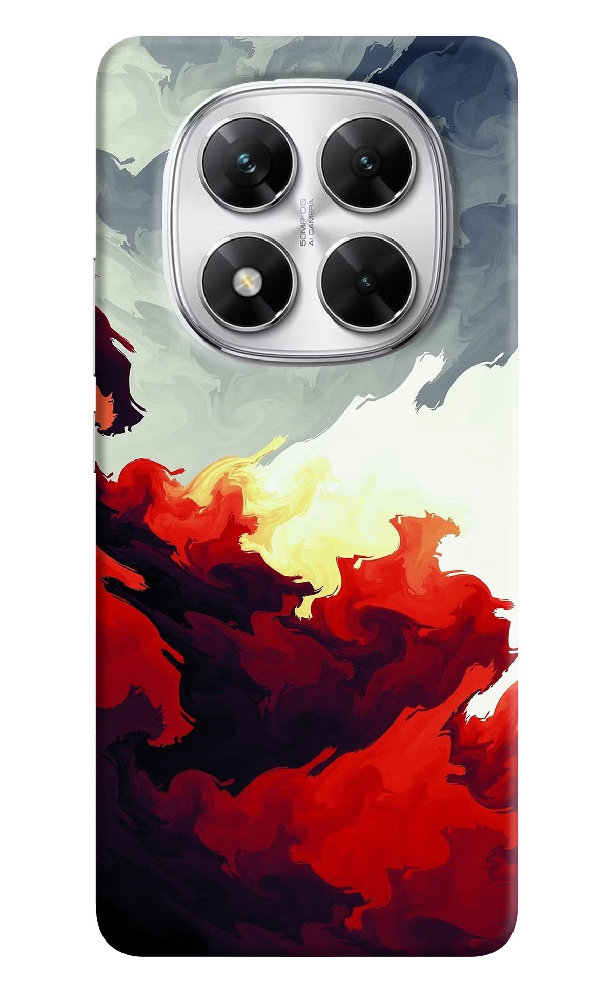 Fire Cloud Poco X7 5G Back Cover