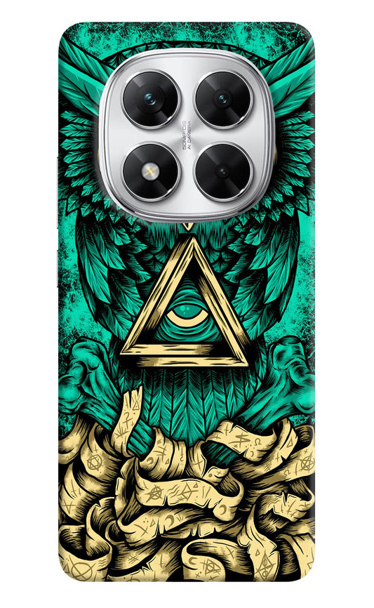 Green Owl Poco X7 5G Back Cover