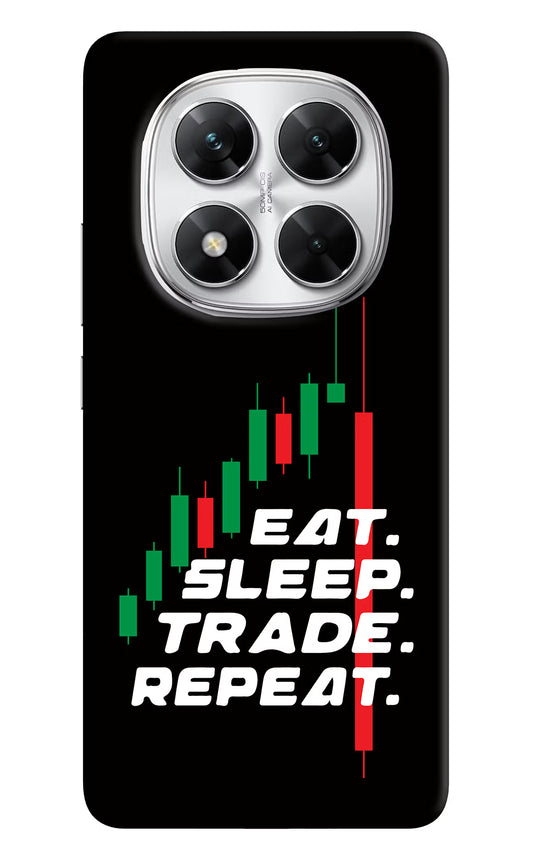 Eat Sleep Trade Repeat Poco X7 5G Back Cover
