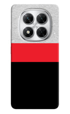 Tri Color Pattern Poco X7 5G Hard Case Back Cover by Casekaro