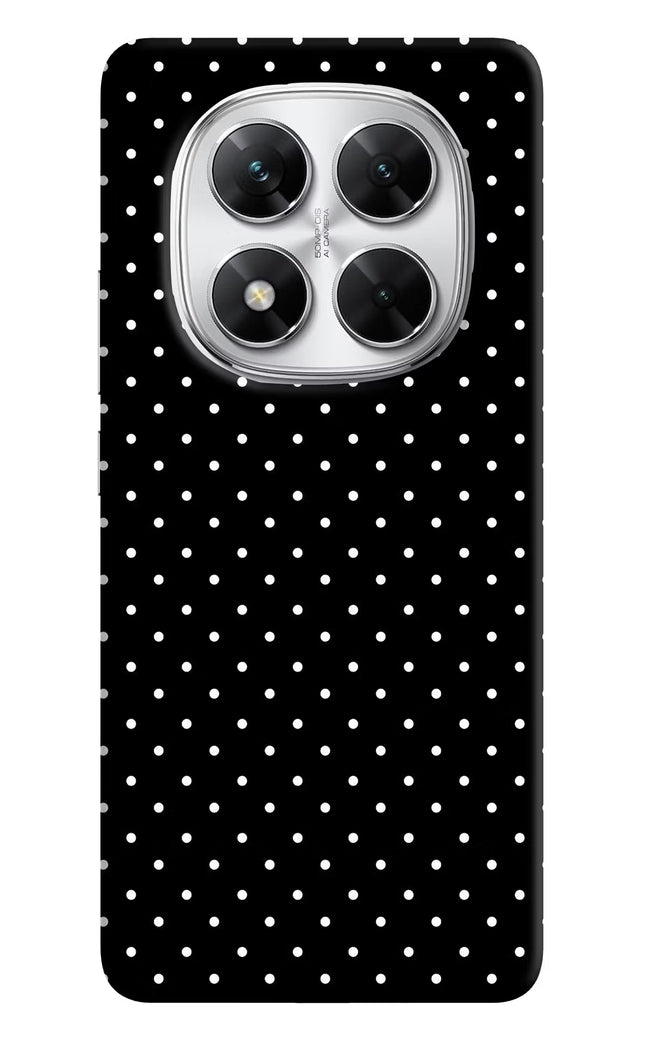 White Dots Poco X7 5G Back Cover