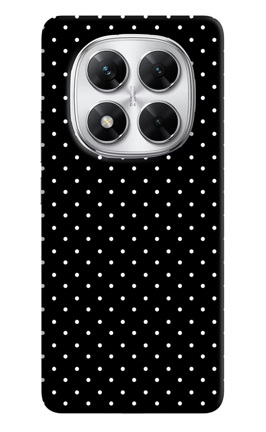 White Dots Poco X7 5G Back Cover, Hard case