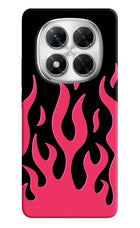 Fire Flames Poco X7 5G Hard Case Back Cover by Casekaro