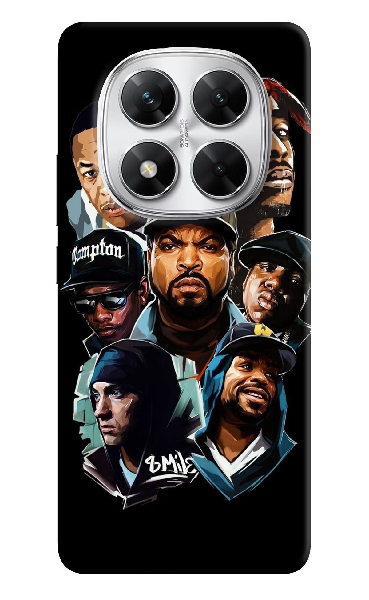 Rappers Poco X7 5G Back Cover