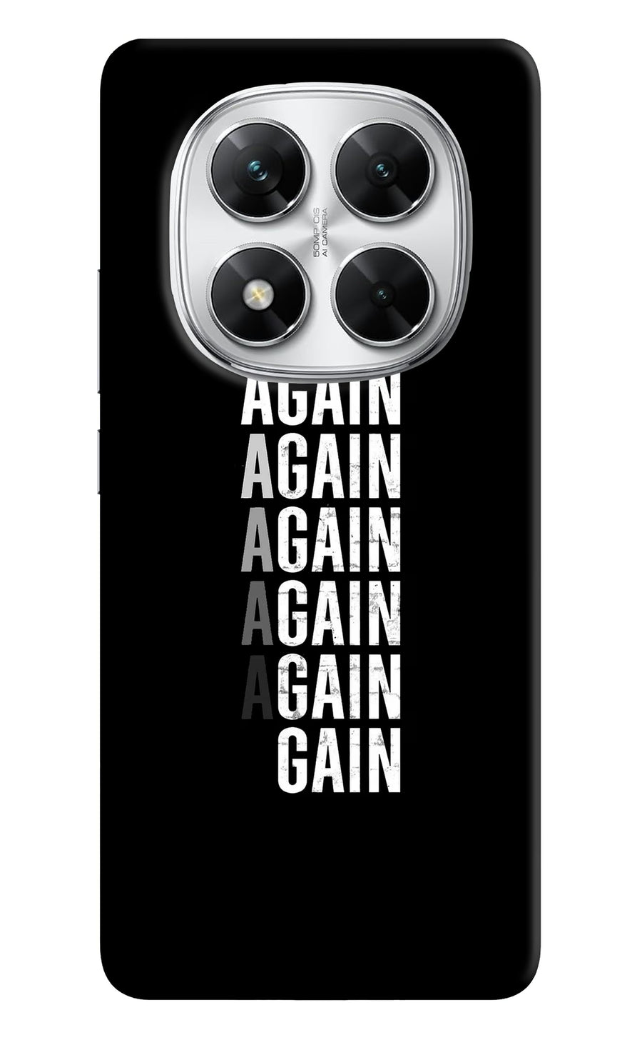 Again Again Gain Poco X7 5G Back Cover, Hard case