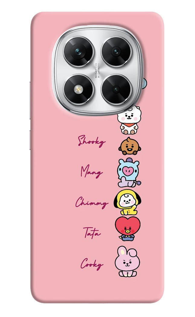 BTS names Poco X7 5G Hard Case Back Cover by Casekaro