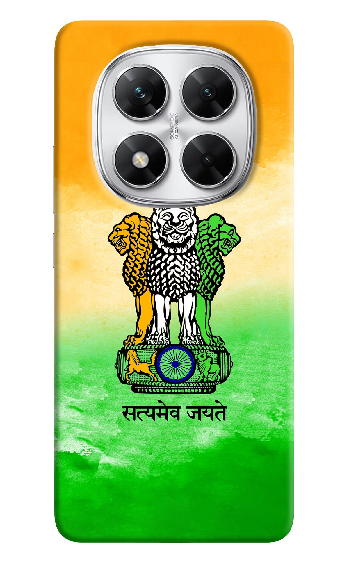 Satyamev Jayate Flag Poco X7 5G Back Cover