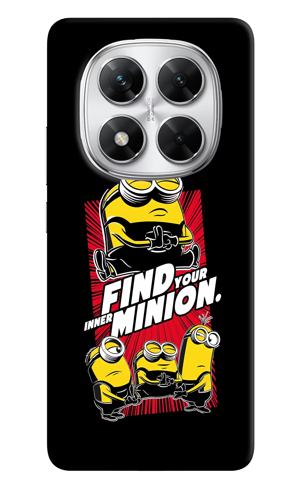 Find your inner Minion Poco X7 5G Back Cover