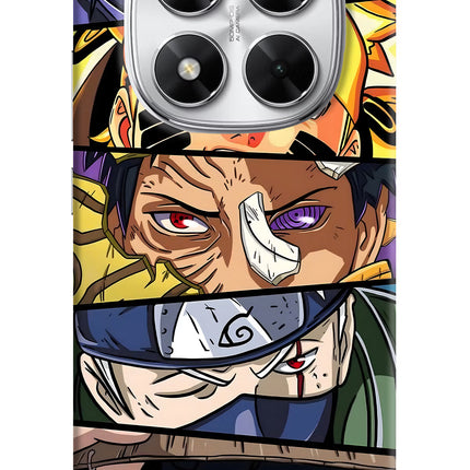 Naruto Character Poco X7 5G Back Cover