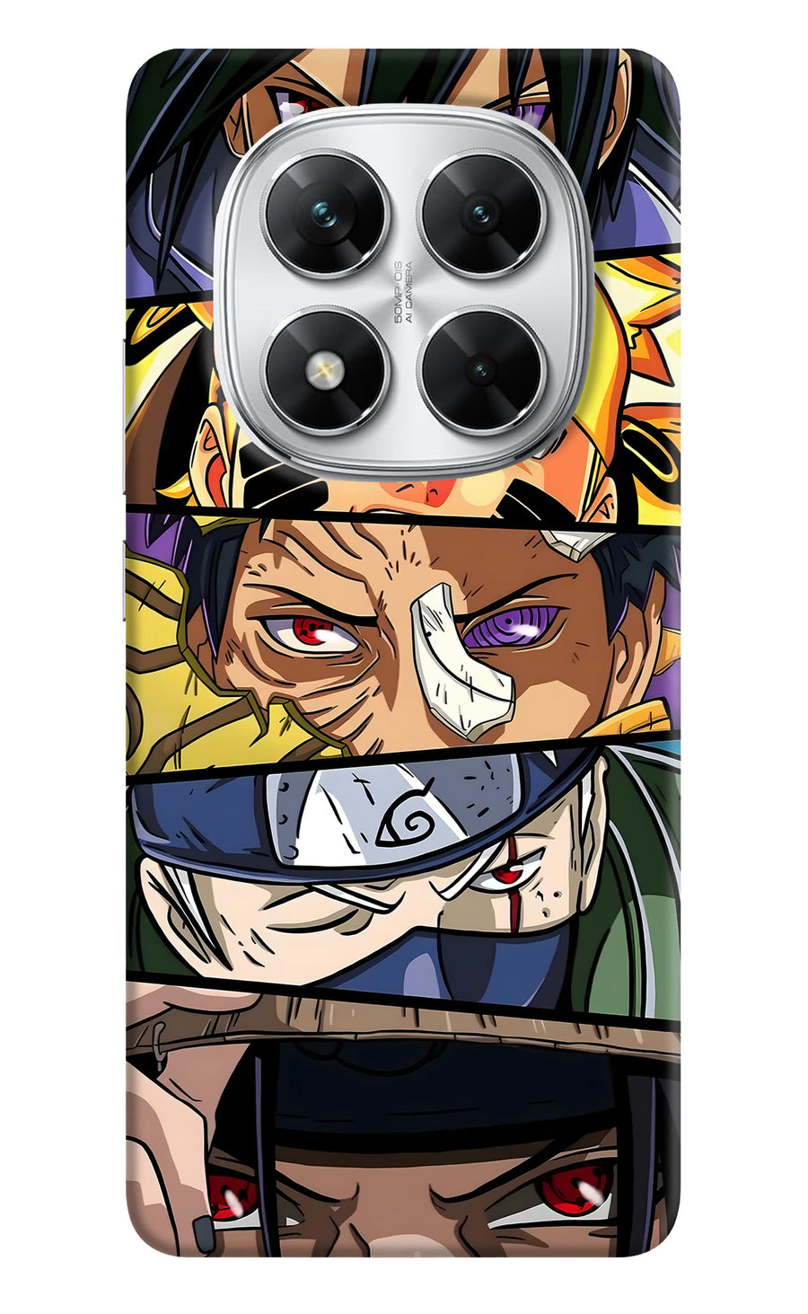 Naruto Character Poco X7 5G Back Cover, Hard case