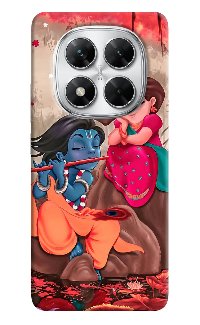 Radhe Krishna Poco X7 5G Hard Case Back Cover by Casekaro