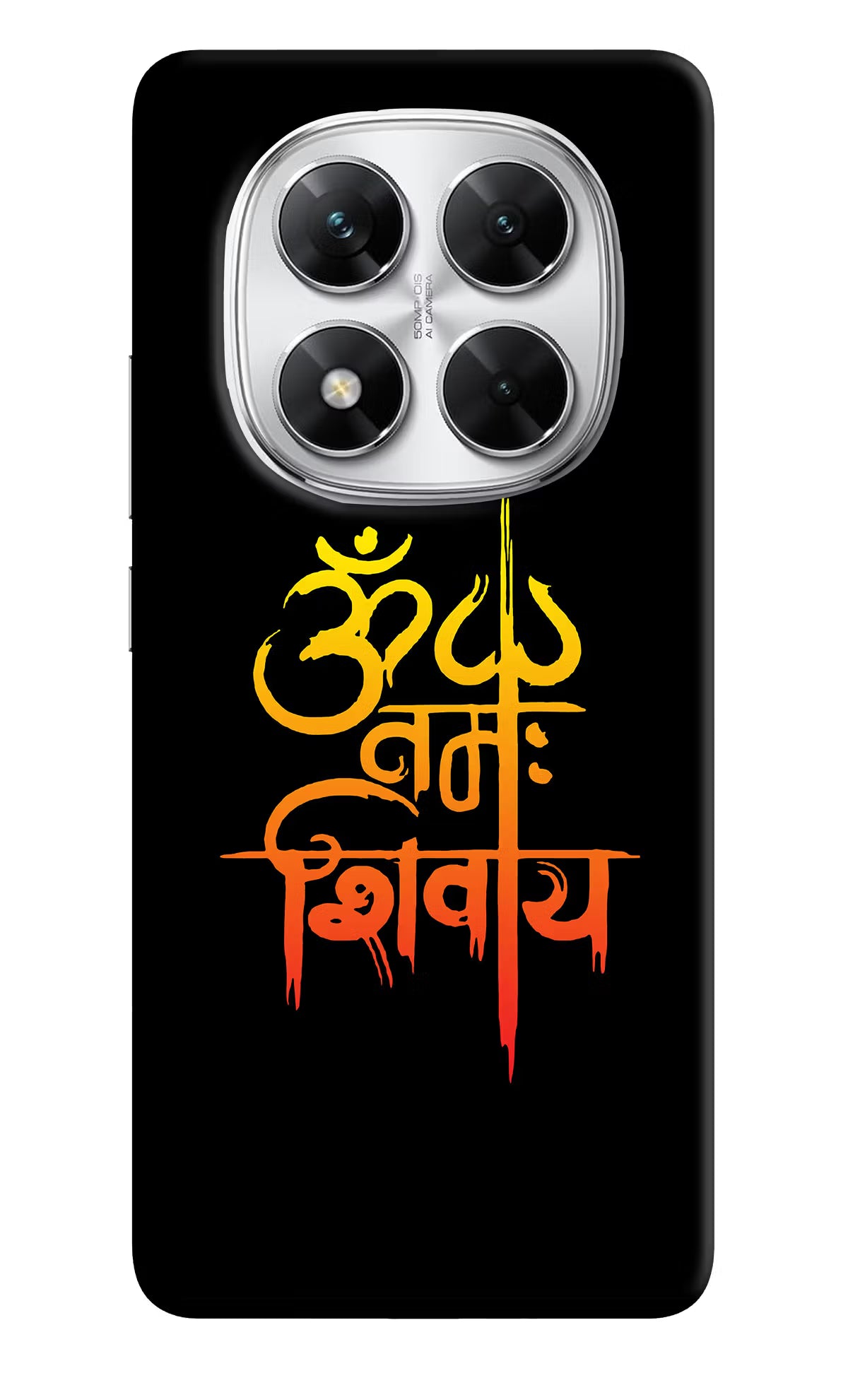 Om Namah Shivay Poco X7 5G Back Cover