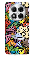 Veggie Doodle Poco X7 5G Back Cover