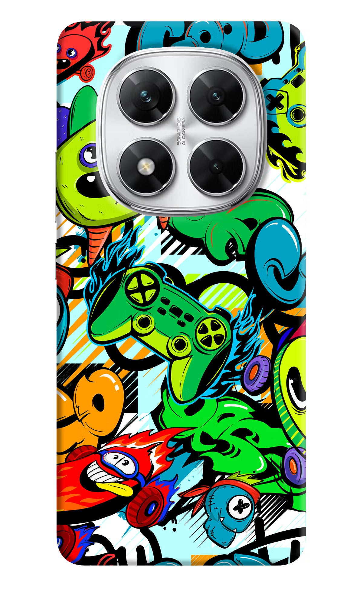 Game Doodle Poco X7 5G Back Cover