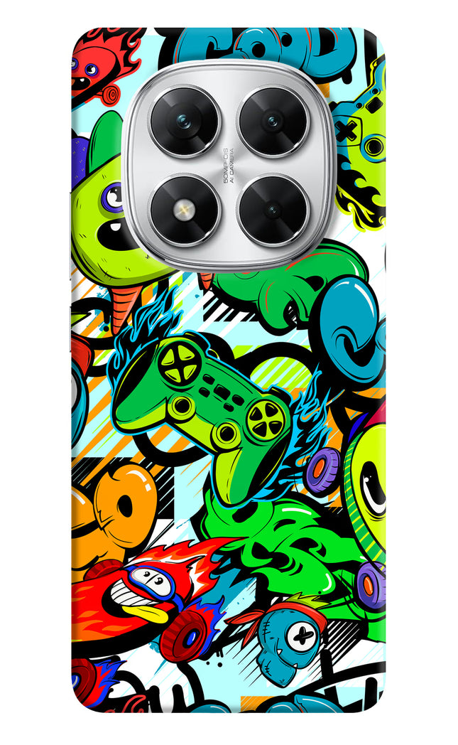 Game Doodle Poco X7 5G Hard Case Back Cover by Casekaro