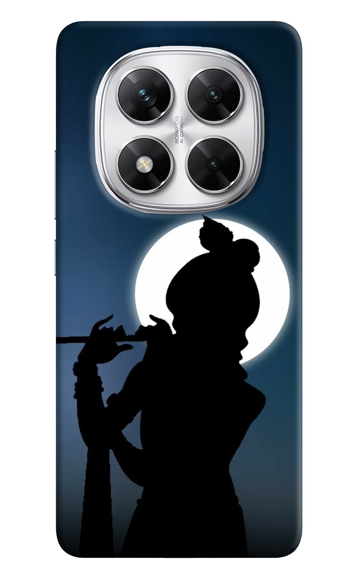 Shri Krishna Silhouette Poco X7 5G Back Cover