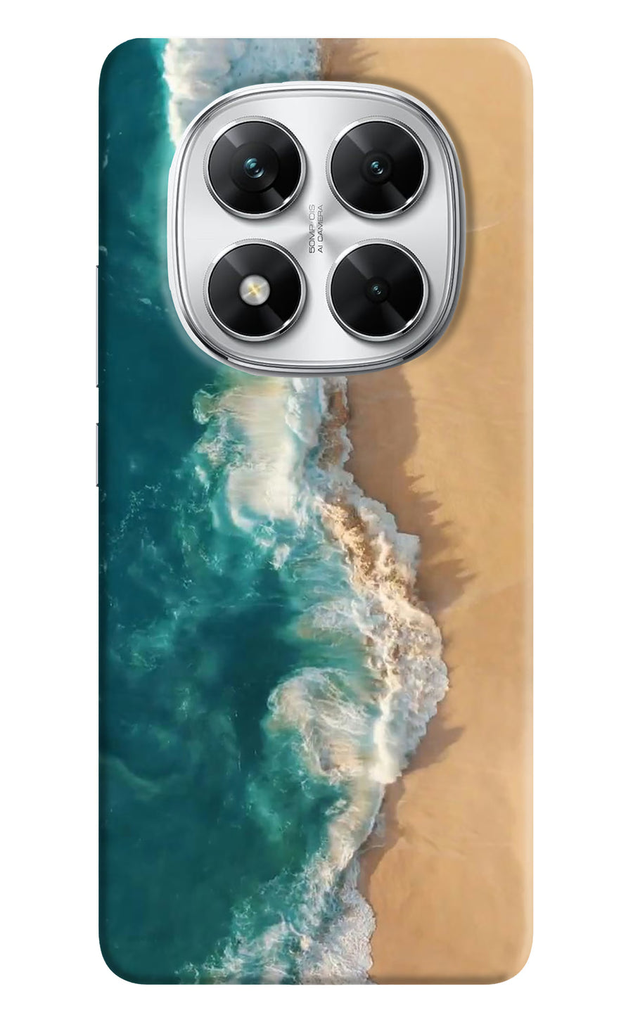 Ocean Beach Poco X7 5G Back Cover, Hard case
