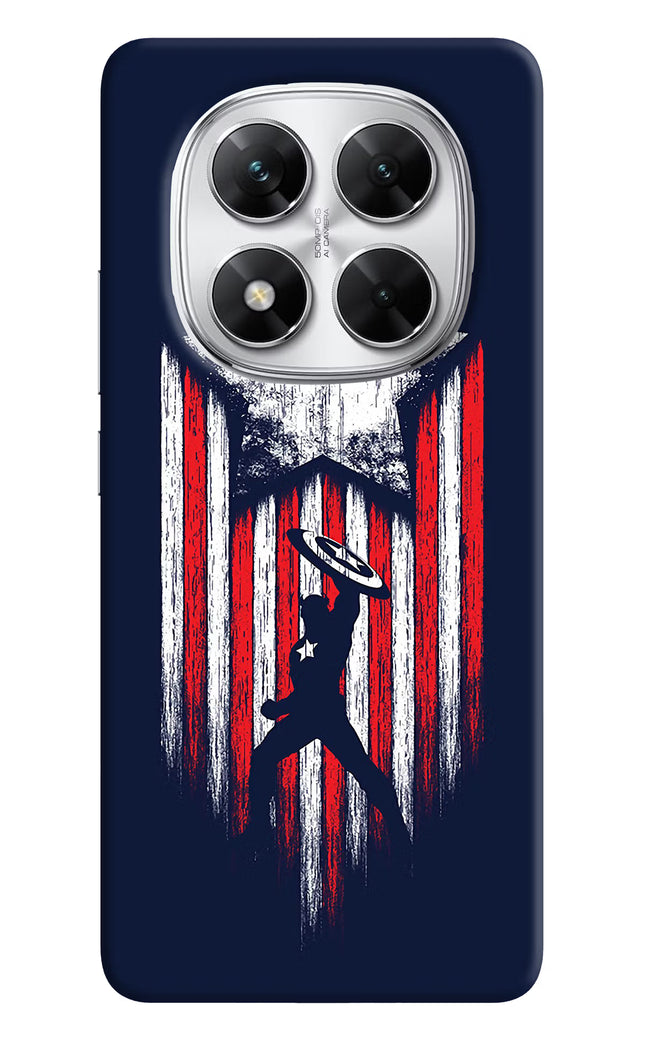 Captain America Marvel Art Poco X7 5G Back Cover