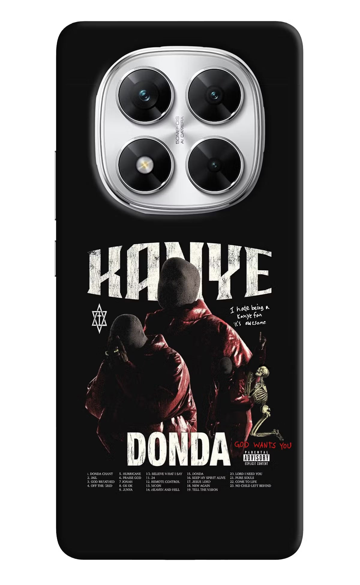 Donda Kanye West Poco X7 5G Back Cover