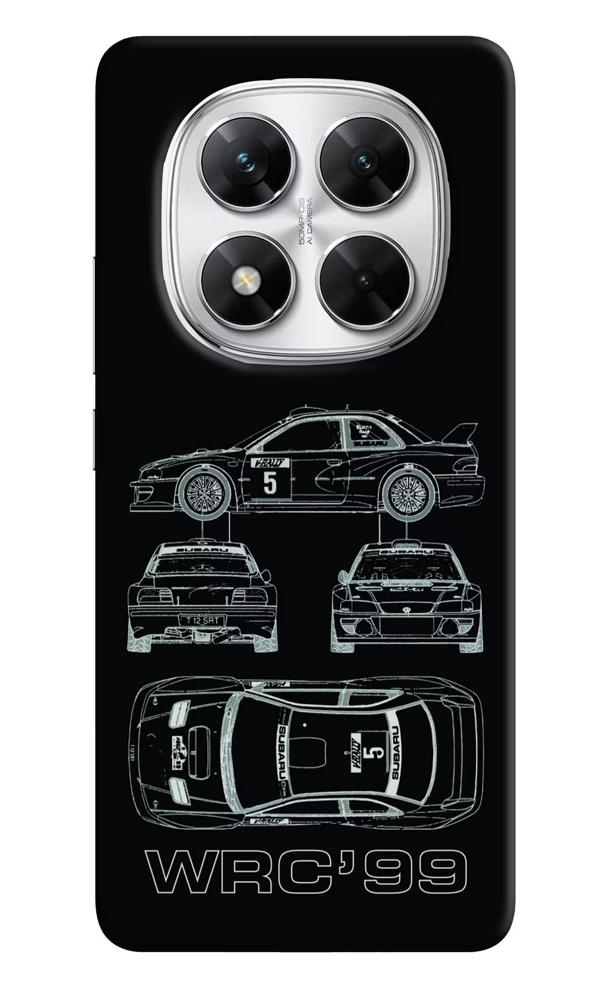 WRC'99 Poco X7 5G Back Cover