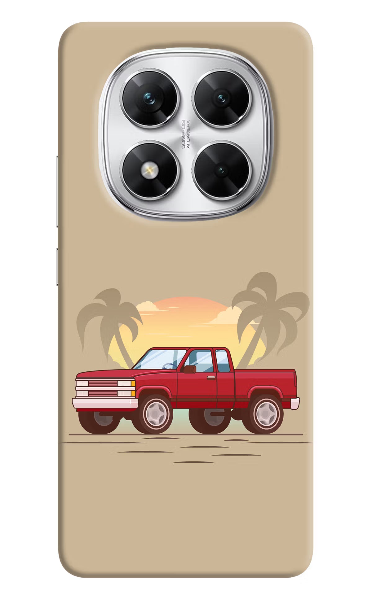 Desert Classic Drive Poco X7 5G Back Cover