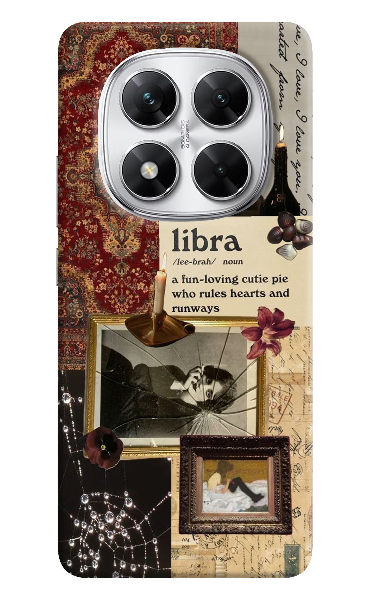 Libra Zodiac Poco X7 5G Back Cover