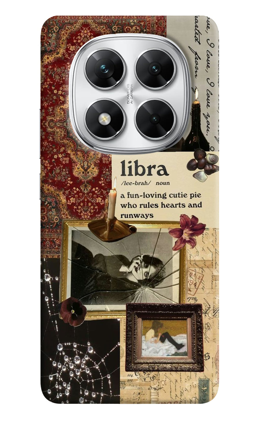 Libra Zodiac Poco X7 5G Back Cover, Hard case
