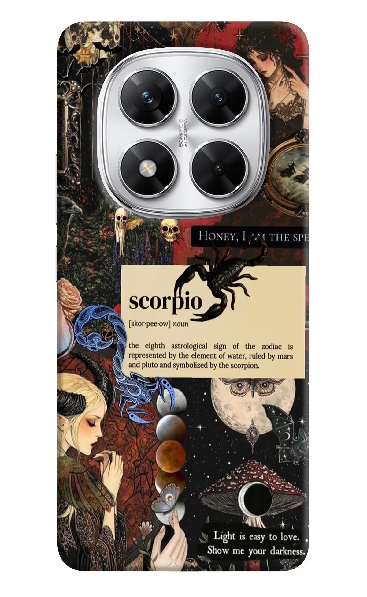 Scorpio Zodiac Poco X7 5G Back Cover