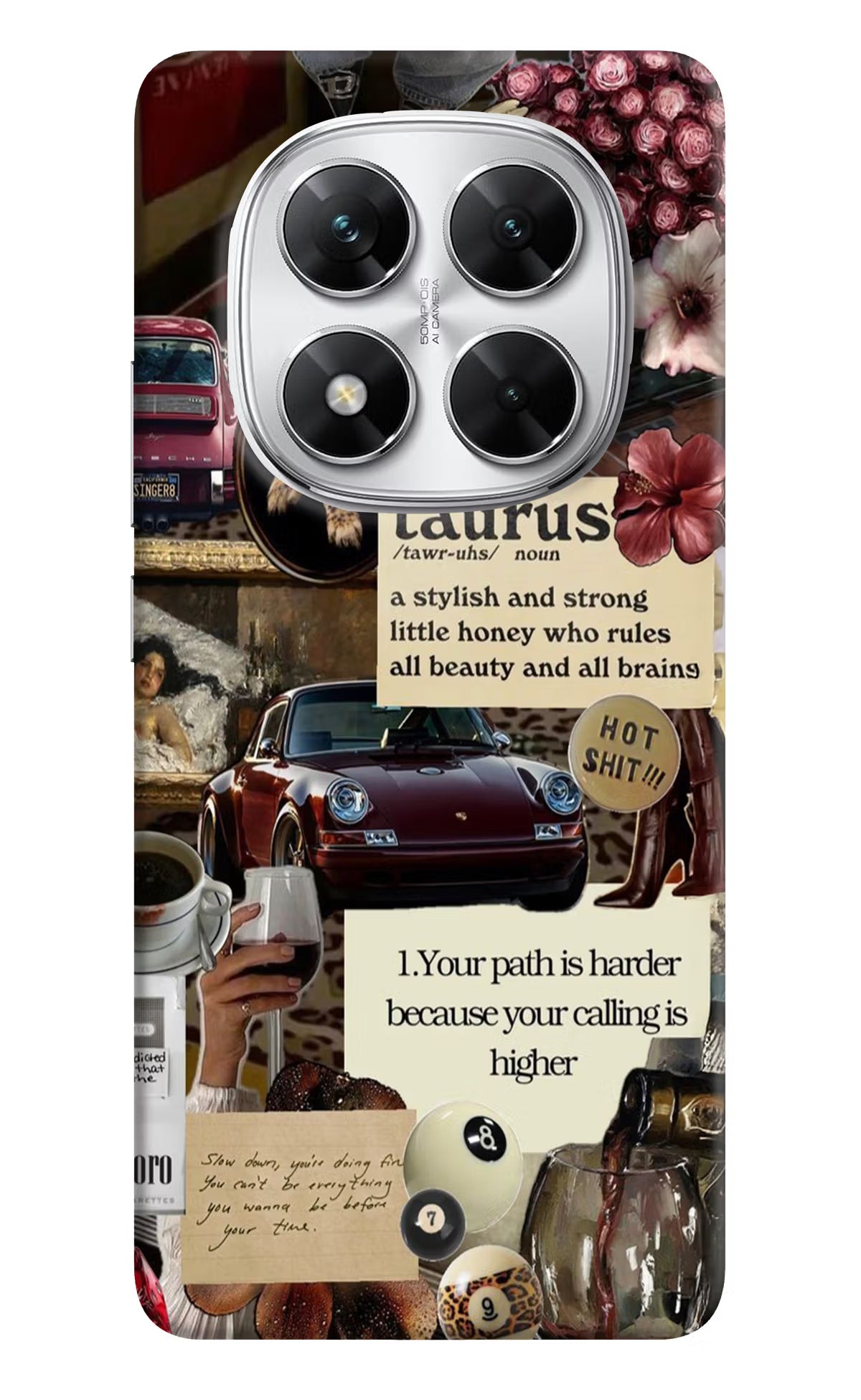 Taurus Zodiac Poco X7 5G Back Cover