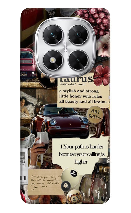 Taurus Zodiac Poco X7 5G Back Cover