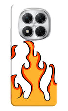 Fired Up – White Poco X7 5G Hard Case Back Cover by Casekaro