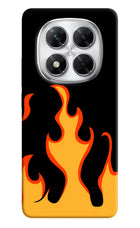 Fired Up – Black Poco X7 5G Hard Case Back Cover by Casekaro