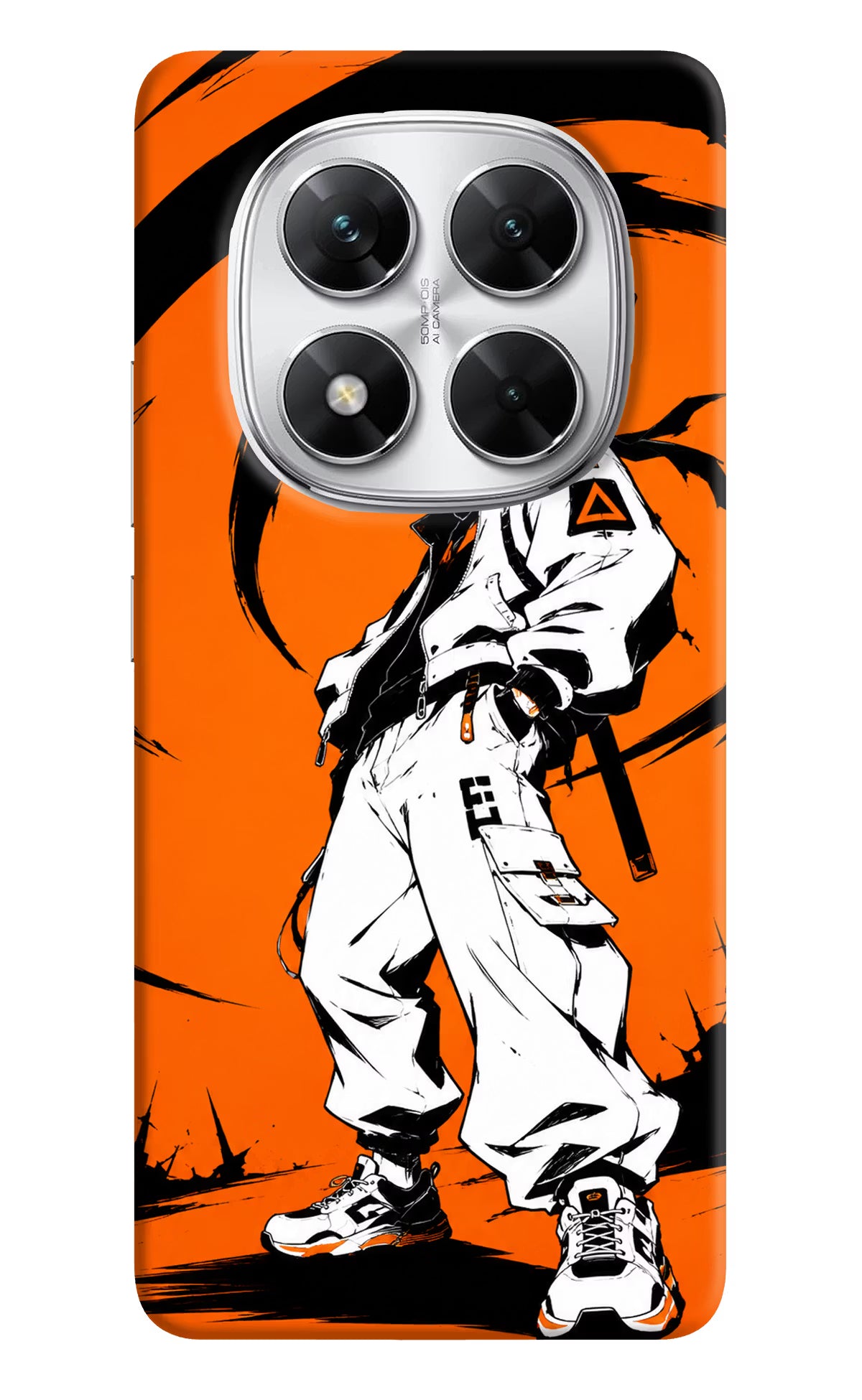 Street Samurai  Poco X7 5G Hard Case Back Cover by Casekaro