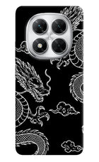 Twin Dragons Poco X7 5G Hard Case Back Cover by Casekaro