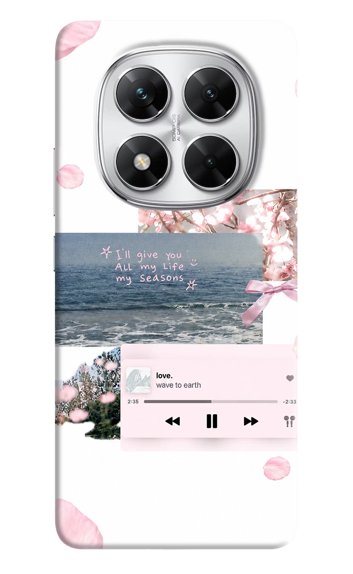 Wave to earth Poco X7 5G Back Cover