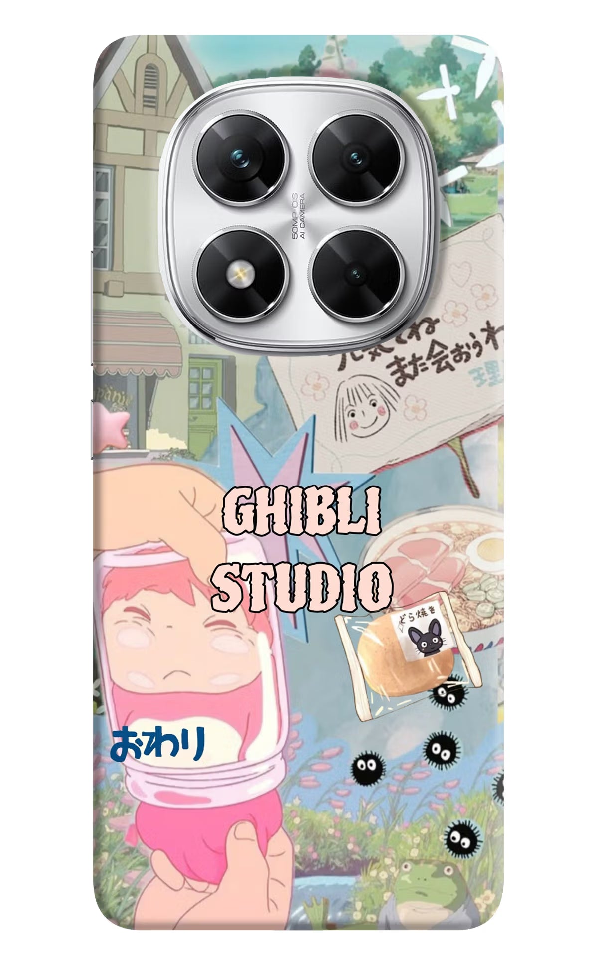 Studio Ghibli Poco X7 5G Back Cover