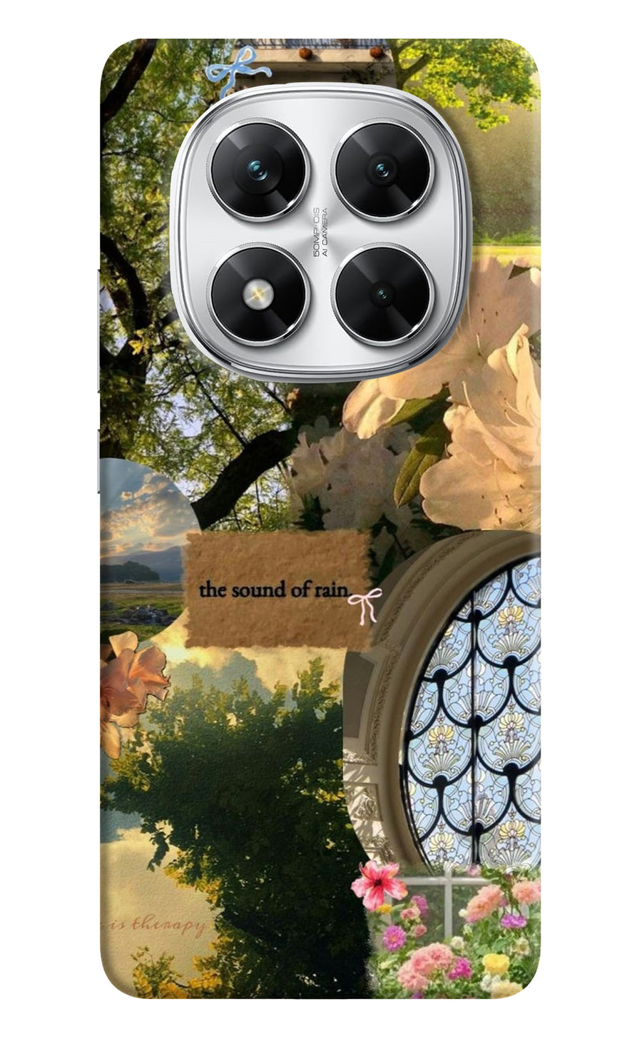 Rain Poco X7 5G Back Cover, Hard case