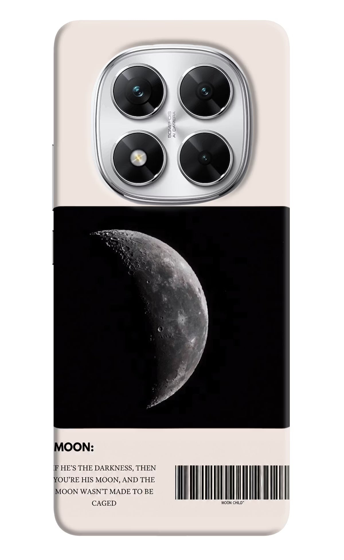 Moon Phase Poco X7 5G Back Cover