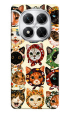 Cool Cat Poco X7 5G Hard Case Back Cover by Casekaro