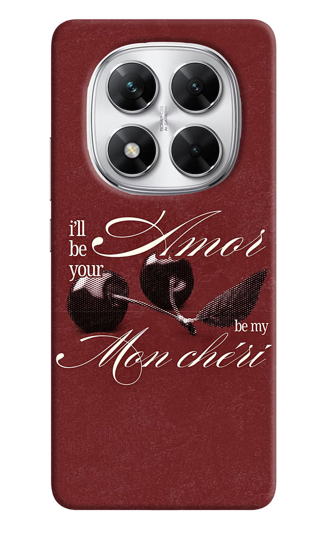 Velvet Cherry Poco X7 5G Hard Case Back Cover by Casekaro
