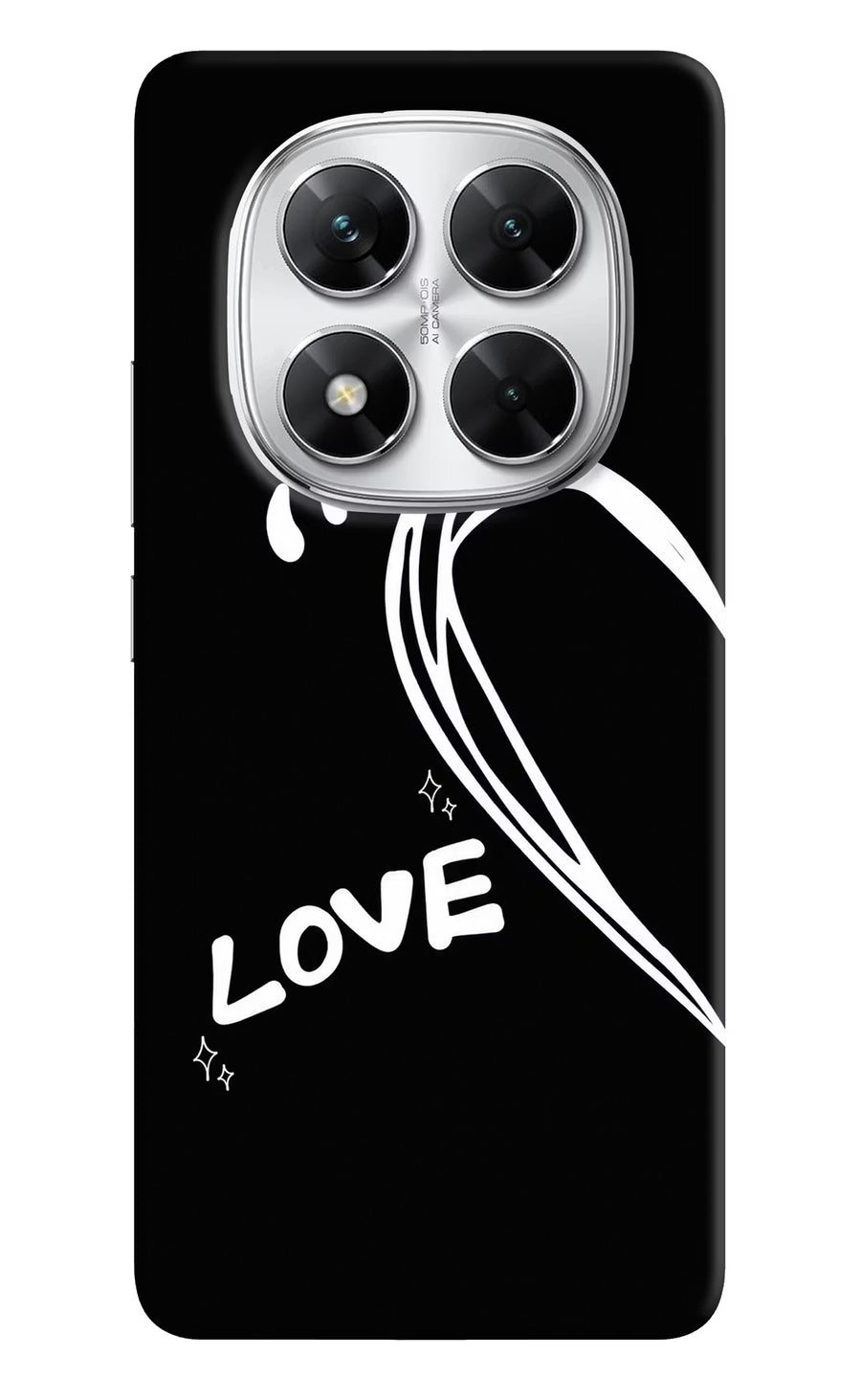 Love Line Poco X7 5G Back Cover, Hard case