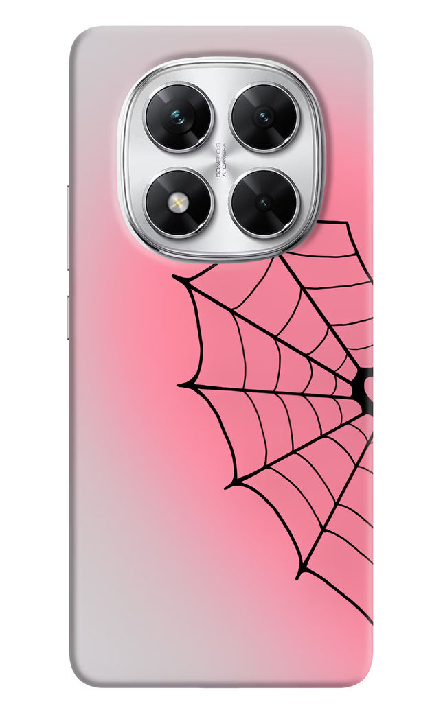 Pink Web Poco X7 5G Hard Case Back Cover by Casekaro