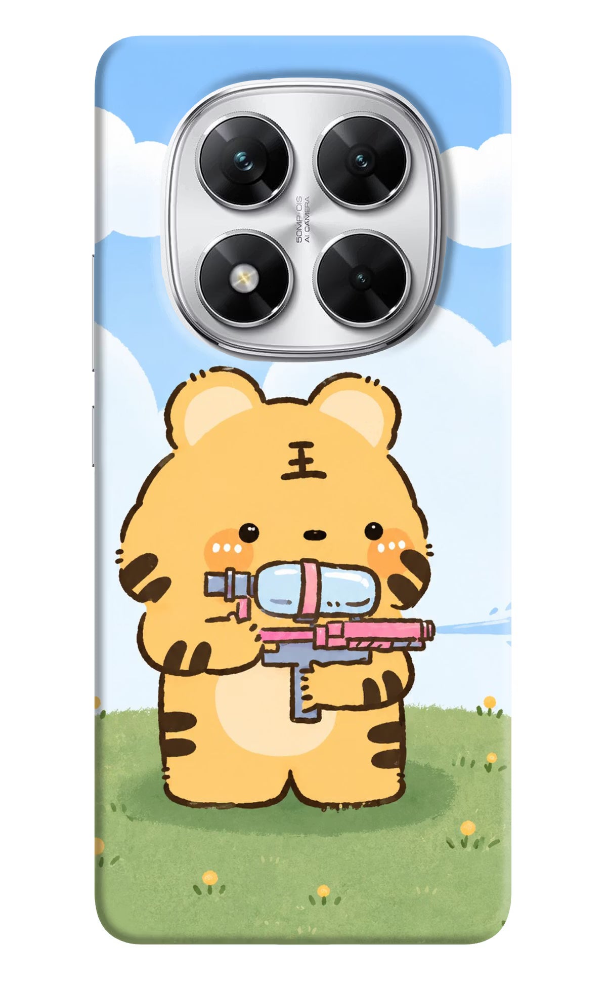 Tiger Treat Poco X7 5G Back Cover