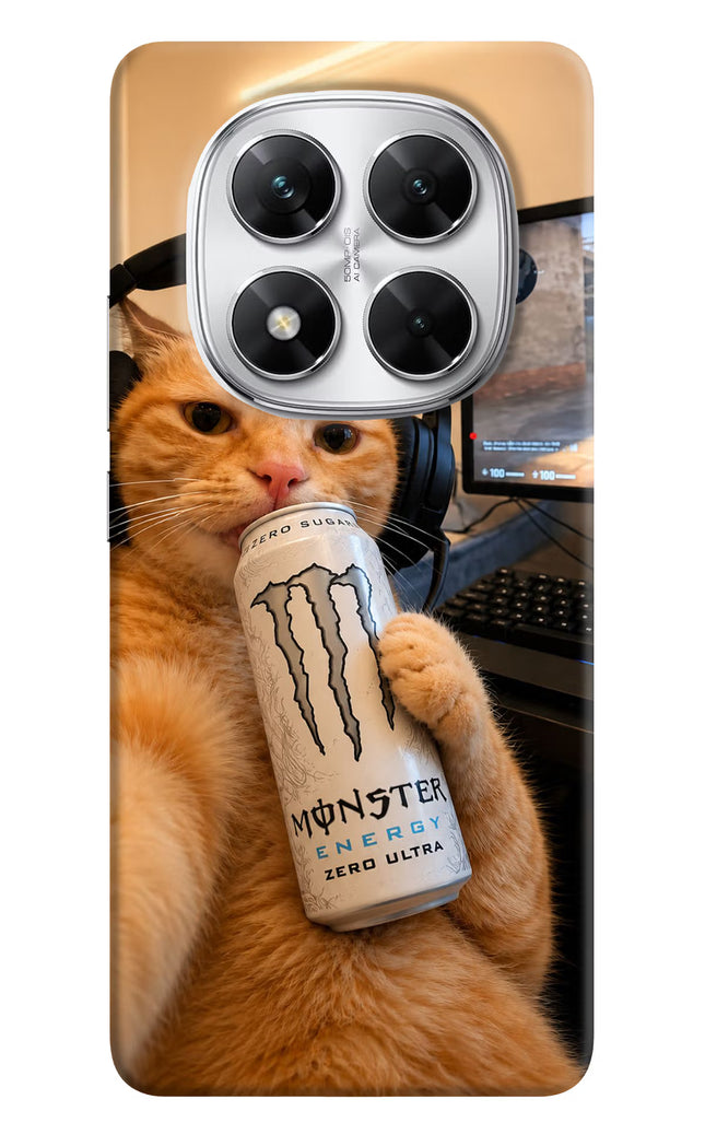 Gamer Cat Energy Poco X7 5G Hard Case Back Cover by Casekaro