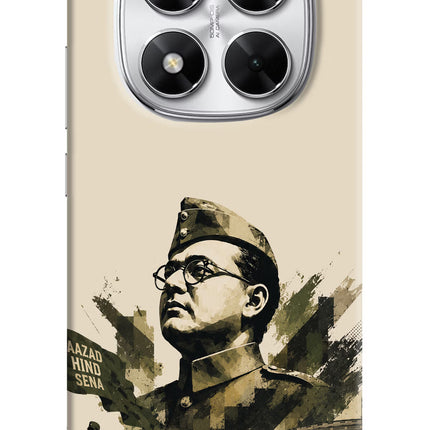 Netaji Rising Poco X7 5G Hard Case Back Cover by Casekaro