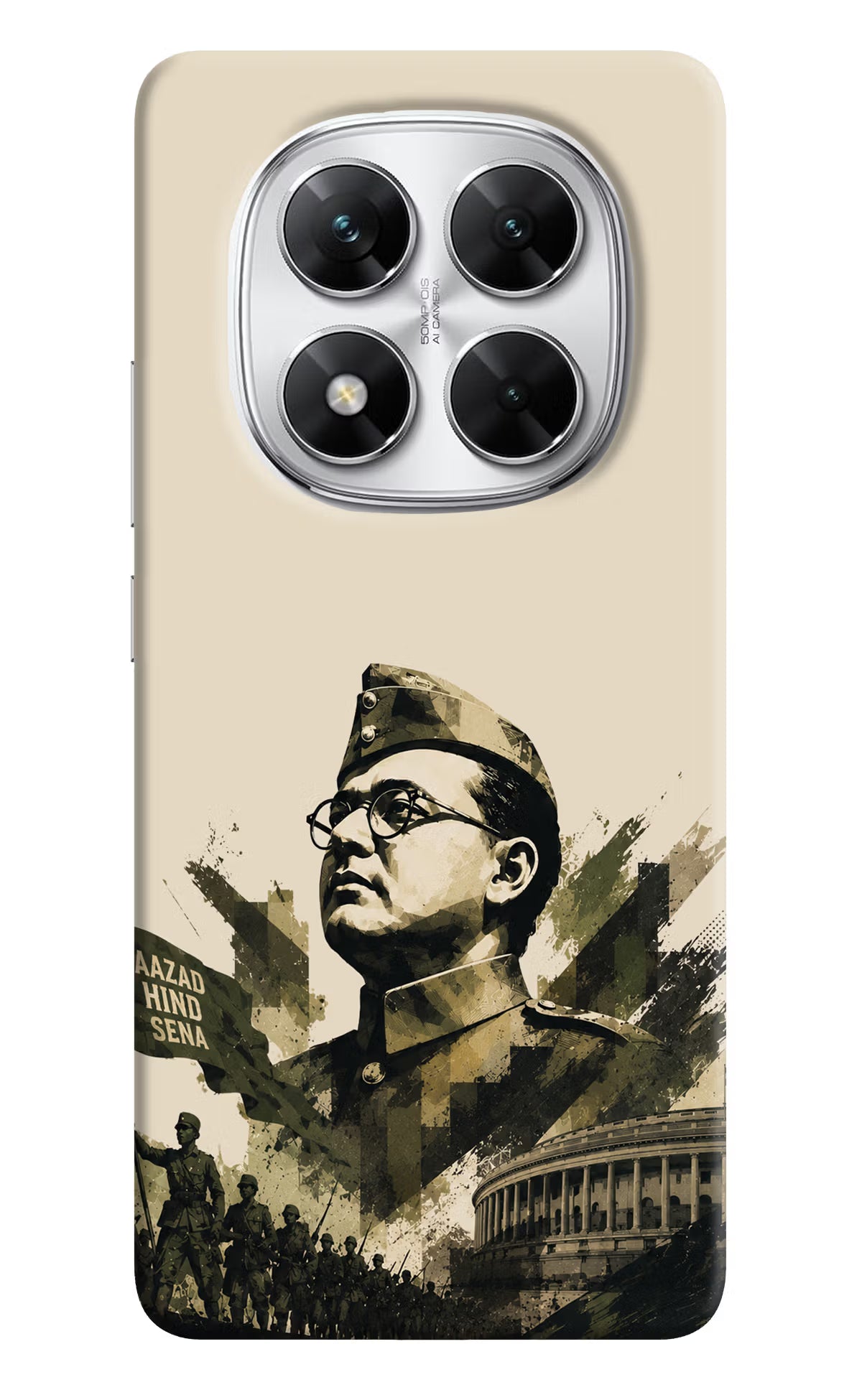 Netaji Rising Poco X7 5G Back Cover