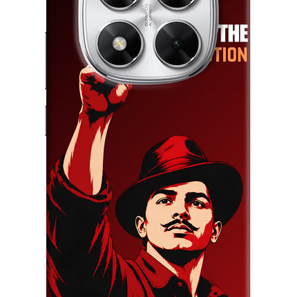 Bhagat Singh Revolution Poco X7 5G Back Cover