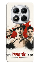 Bhagat Singh Trio Poco X7 5G Hard Case Back Cover by Casekaro